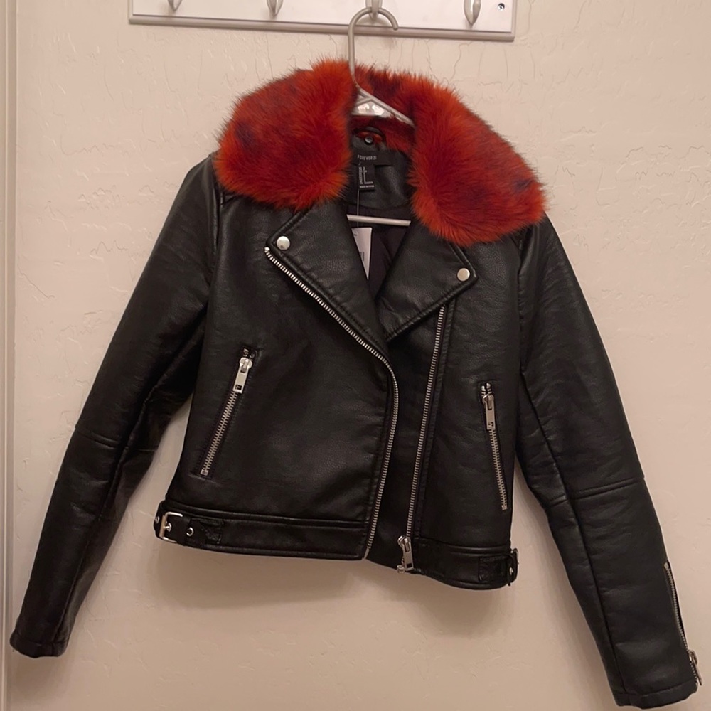 Leather jacket